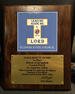 Illinois State Deputy Award